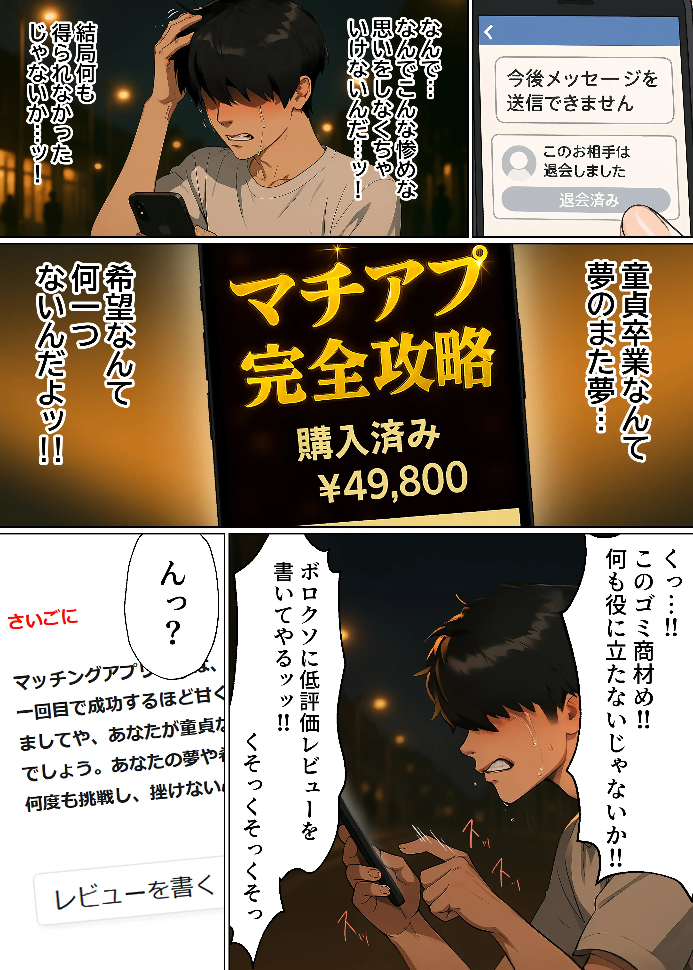 『【実話】童貞マチアプ体験記！冴えないエンジニア（23）が愛を証明するまでwww』（作：実話本舗）の試し読み画像22